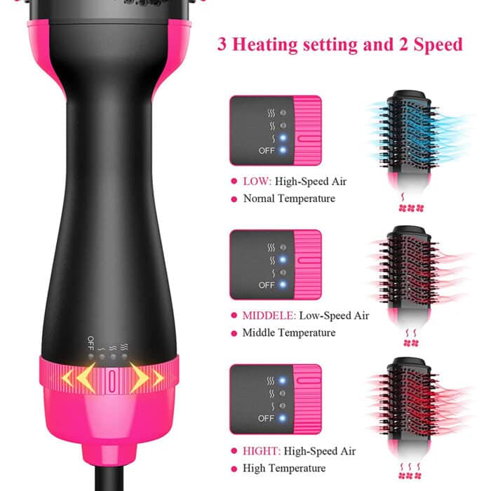 One Step Professional Curler Hair Straightener Hair Dryer Styling Tool